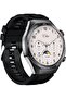 Elite7 Smartwatch, 1.52" HD, BT Calling, Wireless Charging, IP67,7-Day Battery,Gun Frame Black Strap - 2