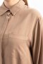 Mink-Slit Pocket Long Shirt - 4