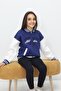 Children's Unisex Embroidered College Jacket - 4