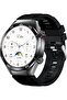 Elite7 Smartwatch, 1.52" HD, BT Calling, Wireless Charging, IP67,7-Day Battery,Gun Frame Black Strap - 3
