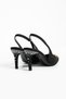 Women's Genuine Leather Evening Dress Shoes Black - 4