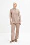 Mink-Crash Pants Suit - 2