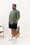 Timeless Waves White Oversize T-Shirt – Men's Casual and Streetwear Fashion 100% Cotton - 6