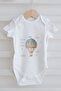 3-Piece Baby Body - Little Deer Series - Letter B - 3
