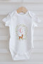 3-Piece Baby Body - Little Deer Series - Letter Ö - 2