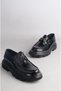 Select 20233 Genuine Leather Special Design Men's Shoes Black Opening - 7