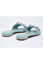 Vizzano Ladies Flat Sandals Turquoise | Made In Brazil - 3