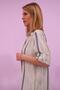 Cool Breeze - Striped Cotton Shirt Dress - 3