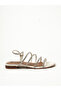 Ladies Flat Sandals Silver | Made In India - 2