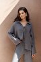 مجموعة بالي من الموسلين الأنثراسيت المطرز - 3