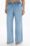 Women's Elastic Waist Summer Straight Trousers - 2