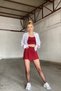 Covered Mini Shorts Skirt