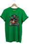Motorcycle T-Shirt Katana Motor Wolf and Biker Printed Regular Fit 100% Cotton T-Shirt