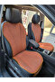 Taba Tile Linen Pocket & Sweat-Proof Auto Seat Cushion Set (Front Back Full Set) 7 Pieces Universal - 4