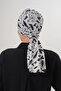 Patterned Buckle Bonnet Hijab Bonnet Daily Use Bonnet Shawl Scarf - 8