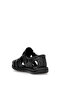 Elite Slcmf01C Men's Genuine Leather Flat Sandals Black - 4