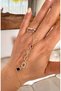 Colorful Zircon Stone Steel Trend Shahmeran Gold Color - 2