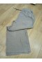 Women's Linen Stone Color Muslin Wide Leg Trousers - 3
