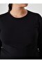 Lcwaikiki Basic Black Crew Neck Women's Body - 7