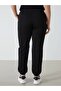 Lcwaikiki Basic Black Women's Elastic Waist Straight Jogger Sweatpants - 8