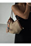 Natural Straw Large Size Scarf Gift Shoulder & Beach Bag (Scarf May Vary) - 4
