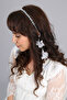 Special Design Gray Hanging Earrings Pearl Maternity Crown - 2