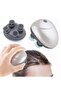 Electric Scalp Massager, Waterproof Handheld Hair Massager with 4 Massage Heads