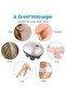Electric Scalp Massager, Waterproof Handheld Hair Massager with 4 Massage Heads - 6