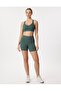 Indy High-Support Padded Adjustable Training Green Women's Sports Bra - 4