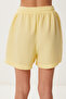 Muslin Shorts with Pockets Lmx0011 Yellow - 6