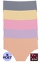 5-Piece Laser Cut Extra High Waist Seamless No Trace Panties (Extra Flexible and Extra Soft) - 2