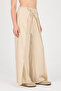 Slit Shalwar Trousers with Tie Detail - 4