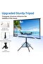 Updated Projector Screen with Stand 120 inch 16:9, 4K HD Projector Screen, Wall Hanging 2 in 1 - 6