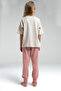 04-08 Years Girl Polo White Double Set - White - 5
