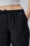Linen Viscose Loose Fit Women's Trousers - 3