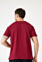 Unisex Burgundy T-Shirt Machina Artificial Intelligence Ai Computer Minimal Front Printed T-Shirt - 3