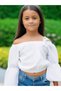 Girls' Cotton Linen Fabric Sleeves Spanish Blouse - 4