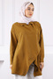 Camel Side Tie Modal Tunic