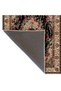 Kemal Collection Multicolored Rose Detailed Ethnic Motifs Patterned Woven Base Decorative Carpet Kemal70 - 5