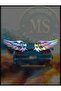 Set of 2 Wing Stickers - Car Auto Sticker |   Waterproof & Durable 8X20 cm