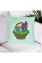 Pillowcase, Pascal Basket Pattern, 40x40 Cm, Mint Green