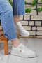 Emora Comfort Sole Women's Sneaker Shoes Beige - 4