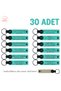 Souvenir for Graduates of Photography Training, Set of 30, Personalized Keychain, Turquoise & Milky Coffee