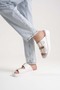 Casual Double Gold Buckle Daily Comfortable Stylish Women's Slippers - 4