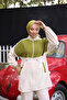 Hijab Tunic Pants Double Crepe Top and Bottom Set - 5
