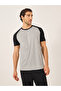 Colorblock Raglan Sleeve T-Shirt and Pyjama Set - 2