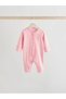 100% Organic Cotton Pink Colored Fairy and Rabbit Patterned 3-Piece Sleeping Bag Set Alye92937 - 3