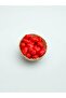 Mini Heart Decorative Scented Basket Red Soap (20 Pieces 2*2 cm in the Basket) - 3