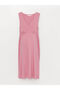 Hilfa New Season V-Neck Lace Detailed Maternity Nightgown - 4