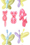 50 Sausage Balloons and 1 Mini Balloon Pump |   Mixed Color Sausage Balloon for Party Set of 50 - 4